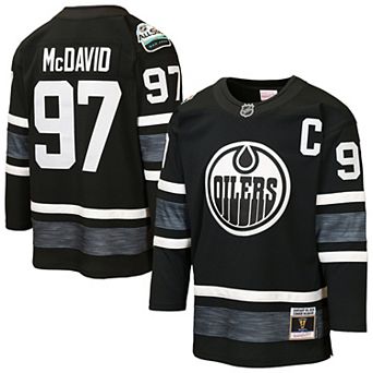 Youth Mitchell & Ness Connor McDavid Black Edmonton Oilers 2019 All-Star Game Power Play Jersey