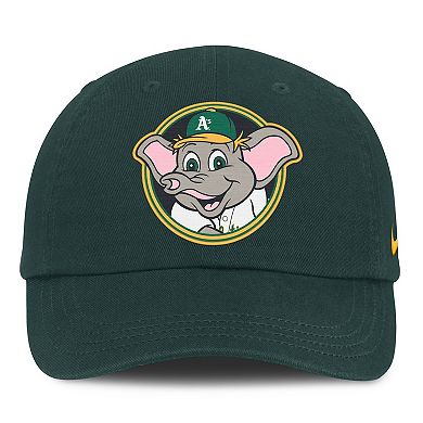 Infant Nike Green Athletics Mascot Club Flex Hat