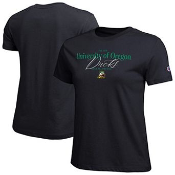 Women's Champion Black Oregon Ducks Lifestyle T-Shirt