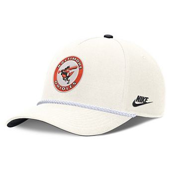 Men's Nike Cream Baltimore Orioles Cooperstown Rise Adjustable Hat