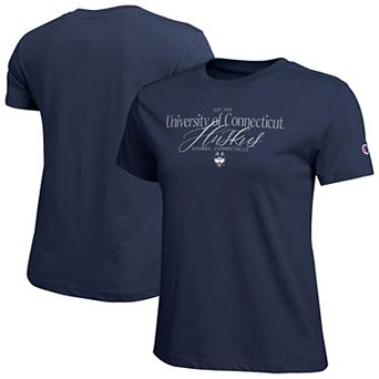 Women's Champion Navy UConn Huskies Lifestyle T-Shirt