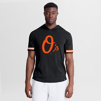 Men's Fanatics Black Baltimore Orioles Optimal Play Hooded T-Shirt