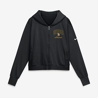 Women's Nike Black Minnesota Vikings Primetime Full-Zip Hoodie