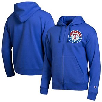 Men's Champion Royal Texas Rangers All-Star Full-Zip Hoodie