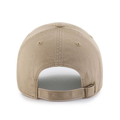Men's '47 Khaki Oklahoma Sooners Clean Up Adjustable Hat