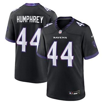 Men's Nike Marlon Humphrey Black Baltimore Ravens Alternate Game Jersey