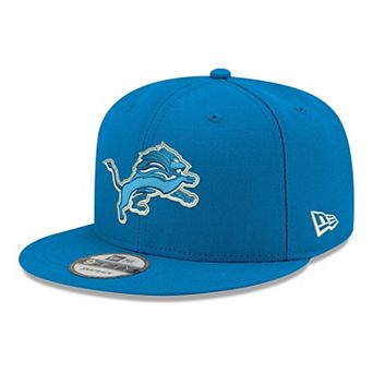 Men's New Era Blue Detroit Lions 9FIFTY Snapback Hat