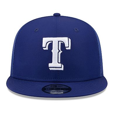 Men's New Era Royal Texas Rangers 2026 Batting Practice 9FIFTY Snapback Hat