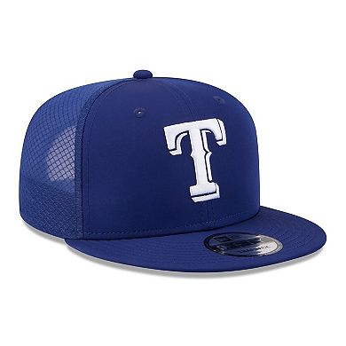 Men's New Era Royal Texas Rangers 2026 Batting Practice 9FIFTY Snapback Hat