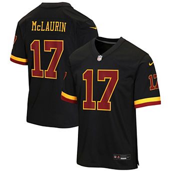 Youth Nike Terry McLaurin Black Washington Commanders Hail Raiser Alternate Game Jersey