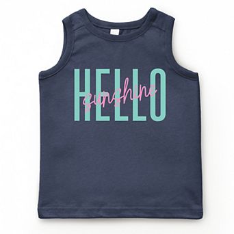 Hello Sunshine Tall - Youth Tank Top