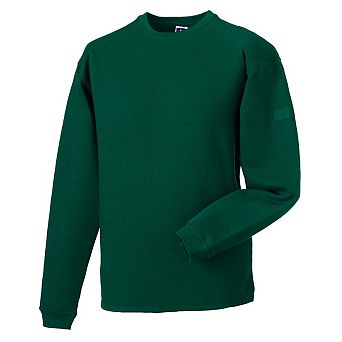 Russell Workwear Mens Crew Neck Set In Sweatshirt Top