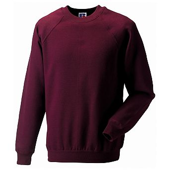 Russell Mens Spotshield Raglan Sweatshirt