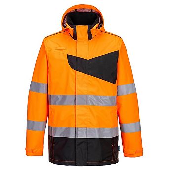 Portwest Unisex Adult PW2 High-Vis Waterproof Jacket