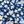 Blue Floral Printed