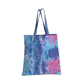 Q-Tees Tie-Dyed Canvas Bag