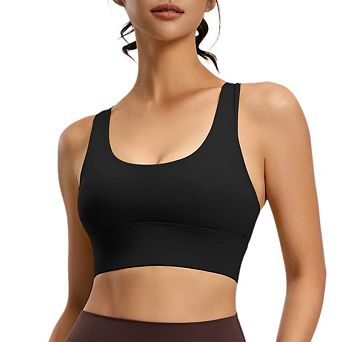 Women Molded Cup High Impact Sports Workout Bras