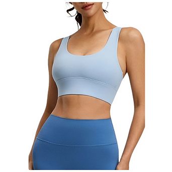 Women Molded Cup High Impact Sports Workout Bras