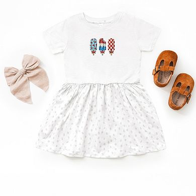 Patriotic Popsicles - Infant Dress