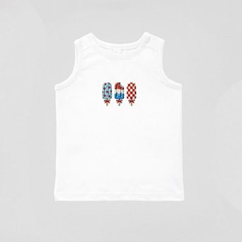 Patriotic Popsicles - Youth Tank Top