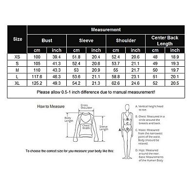 Pinspark Women's Cropped Crewneck Sweatshirt Soft Lightweight Long Sleeve Fall Pullover Top