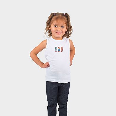 Patriotic Popsicles - Toddler Graphic Tank