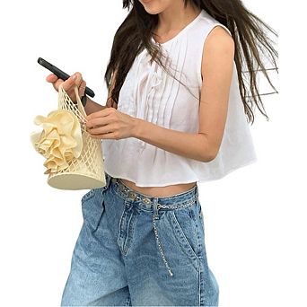 Women's Tie Up Tank Tops Casual Lightweight Summer Top