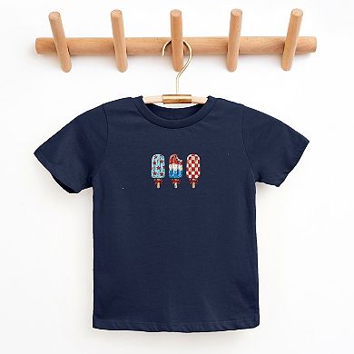 Patriotic Popsicles - Youth Short Sleeve Graphic T-Shirt