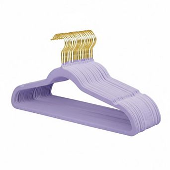 Velvet Non Slip Clothes Hangers 360° Swivel Ultra-Thin Space Saving for Jacket Sweater