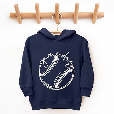 Game Day Baseball - Toddler Hoodie