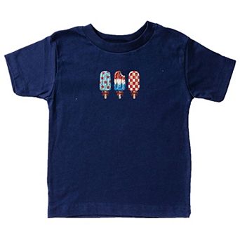 Patriotic Popsicles - Toddler Short Sleeve Graphic T-Shirt