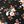 Floral Black Green