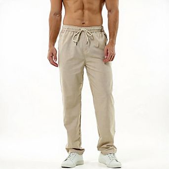 Men Soft Linen Summer Pants