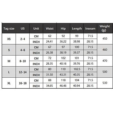 Women's Cargo Elastic Waist Casual Wide Leg Joggers with Pockets