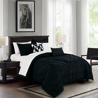 Black and White Comforter Set