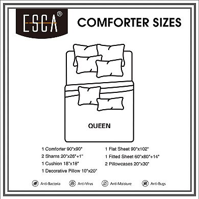 Black and White Comforter Set