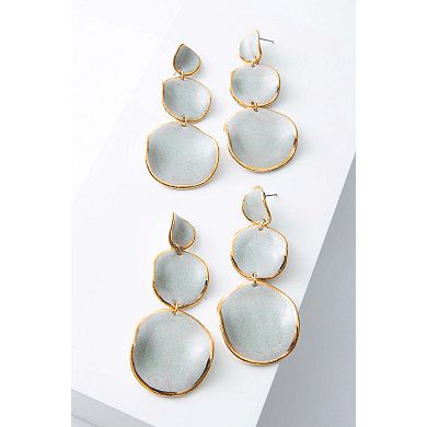 Stacked Spheres Earrings