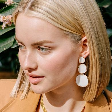 Stacked Spheres Earrings