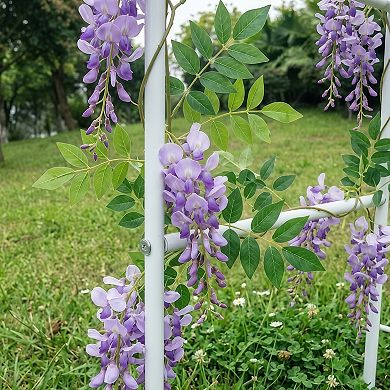 Adjustable Metal Garden Arch Trellis for Climbing Plants