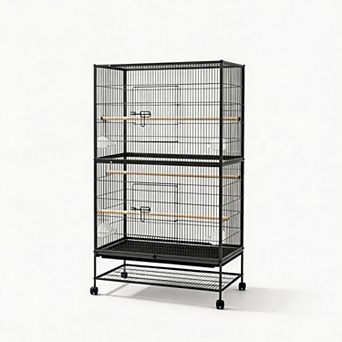 ANIXOL Spacious Rolling Bird Cage