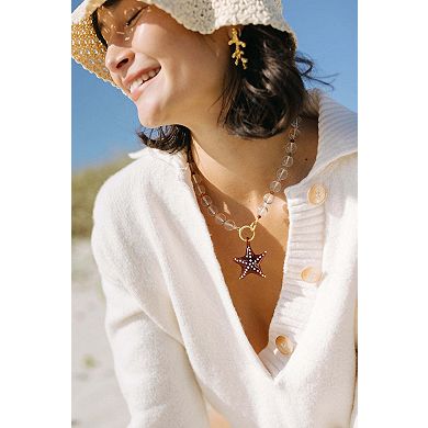 Casted Coral Earrings