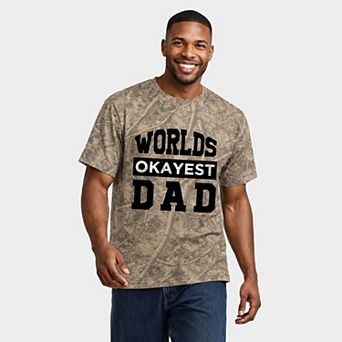 World's Okayest Dad - Men's Heavyweight Crew