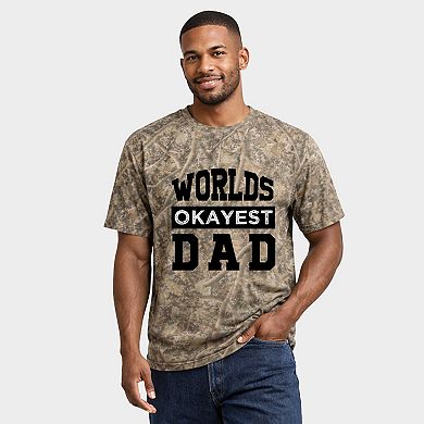 World's Okayest Dad - Men's Heavyweight Crew