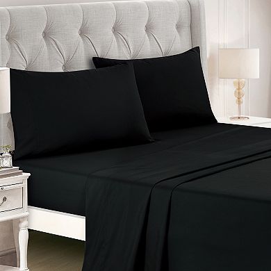 Black and Yellow Comforter Set with Sheets