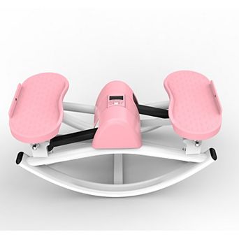 Merax Lateral Stepper for Exercise-Rocking Stepper Machine with Resistance Bands