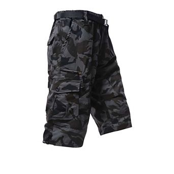 Mens Casual Utility Cargo Shorts