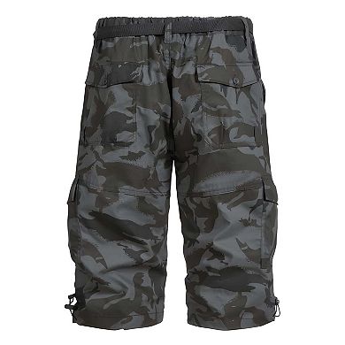 Mens Casual Utility Cargo Shorts