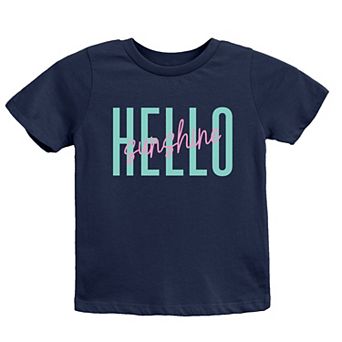 Hello Sunshine Tall - Youth Short Sleeve Graphic T-Shirt
