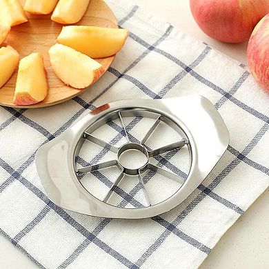 Stainless Steel Apple Slicer with 12 Blades 4.72 Inch