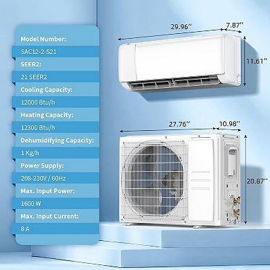 ANIXOL Efficient Mini Split Air Conditioner